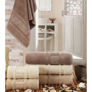 Ręczniki Tureckie Bambusowe 60% Komplet 3 Szt