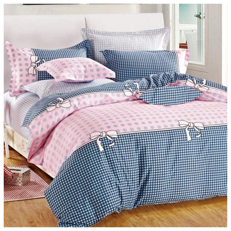 Pościel 140x200 Dwustronna Bawełna Satynowa Collection World Kokarda