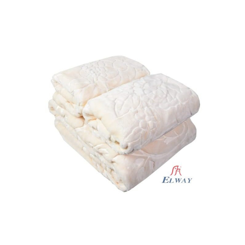 Komplet wytłaczany z fotelami ekri