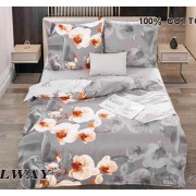 Pościel Bawełniana Dwustronna Elway 160/200 Storczyk