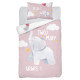 Pościel Dwustronna Bambusowa 100x135cm 2cz Słonik