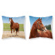 Poszewka 3D 40x40cm Dwustronna Mikrofaza Koń