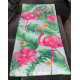 Ręcznik Plażowy 72x146cm Mikrofibra Flamingi
