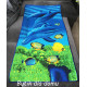 Ręcznik Plażowy 72x146cm Mikrofibra Delfiny