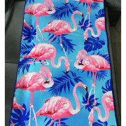 Ręcznik Plażowy 72x146cm Mikrofibra Flamingi