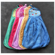 Zestaw 5 szt Ręczniczków Z Mikrofibry W Kształcie Gruszki Z Zawieszką