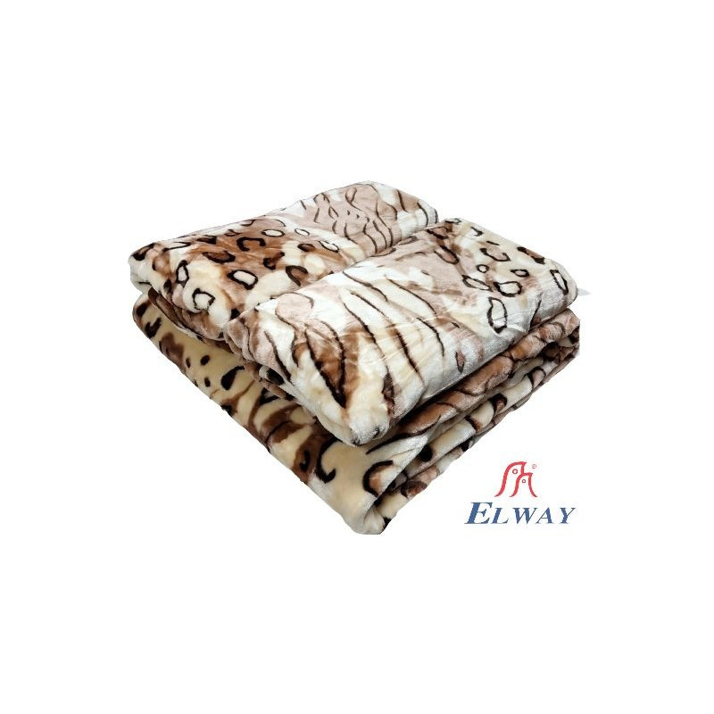 Komplet Koc Z Fotelami Gruby Sarenka Cętki