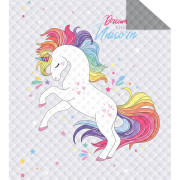 Narzuta Młodzieżowa Jednorożec 170x210cm Detexpol