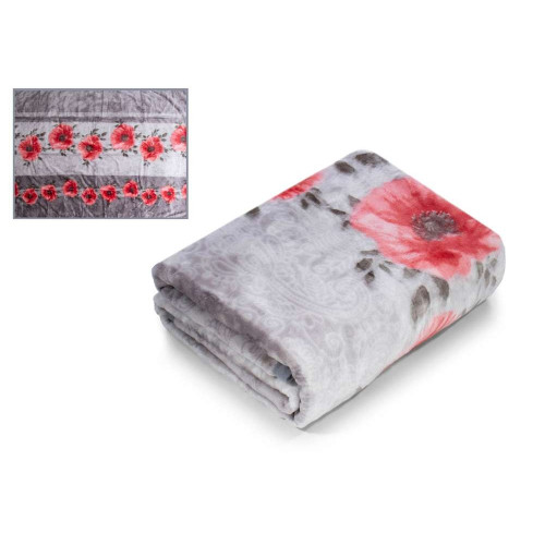 Koc Elway Gruby 160/210cm Kwiaty