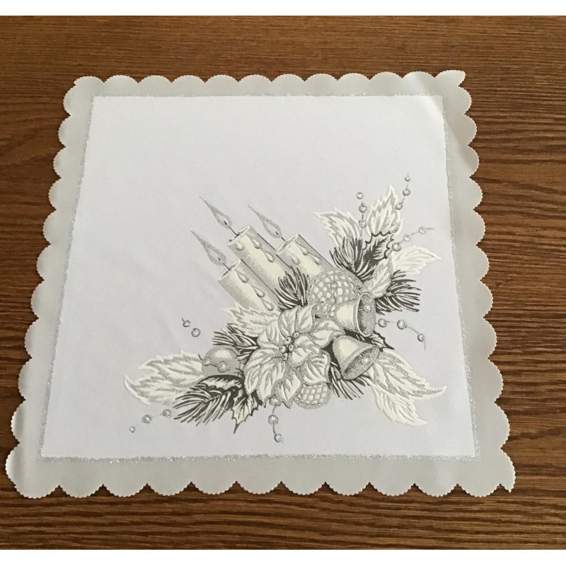 Serwetka 35x35cm Z Nadrukiem Świątecznym