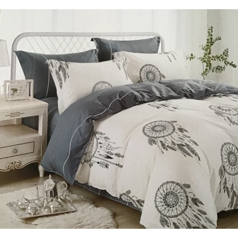 Pościel 160x200 Dwustronna Bawełna Satynowa Collection World