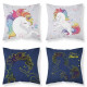 Poszewka Bawełniana Dwustronna FLUO 40x40cm Unicorn