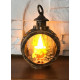 Ozdoba Świąteczna Lampion Led Święta Mikołaj