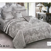 Narzuta Satynowa Elway 220x240 Cm Z Poszewkami