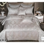 Narzuta Satynowa Elway 220x240 Cm Z Poszewkami