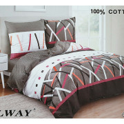 Pościel Dwustronna Bawełniana Elway 220/200 Grafika