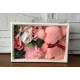 Flower Box Pachnący Mydlany Bukiet Z Ręczniczkiem Różowy