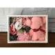 Flower Box Pachnący Mydlany Bukiet Z Ręczniczkiem Różowy