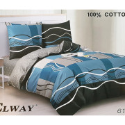 Pościel Dwustronna Bawełniana Elway 220/200 Grafika