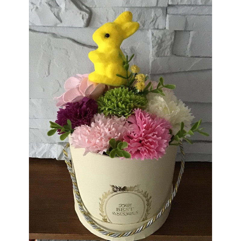 Flower Box Pachnący Mydlany Bukiet MIX Na Prezent