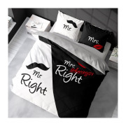 Pościel Holland 100% Bawełna 160x200 3cz Mr Right