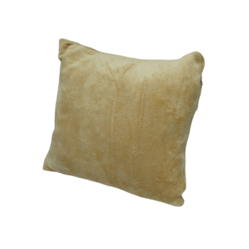 Poszewki Z Mikrofibry 40x40cm Zestaw 2 Szt Odcienie Beżu