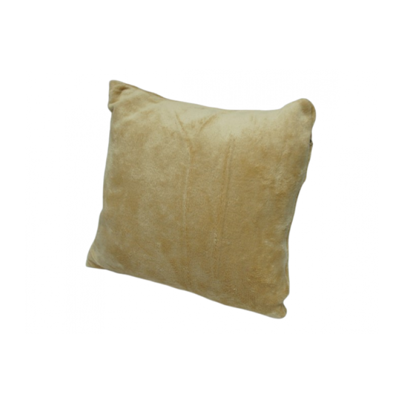 Poszewki Z Mikrofibry 40x40cm Zestaw 2 Szt Odcienie Beżu