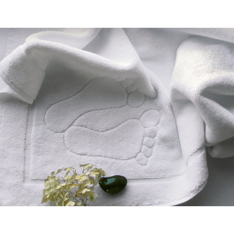 Ręcznik Dywanik Stopki 50x70 Biały 475g