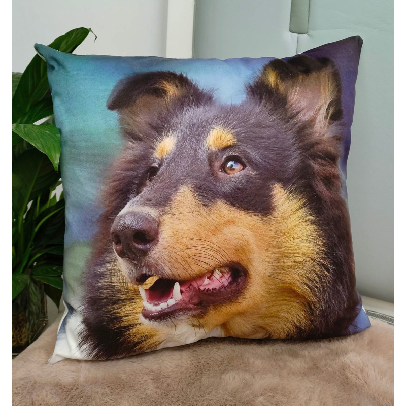 Poszewka Welurowa 40x40cm Pies