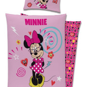 Pościel Bawełniana Licencyjna 160/200 2cz Minnie Mouse