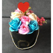 Flower Box Pachnący Mydlany Bukiet MIX