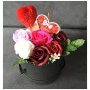 Flower Box Pachnący Mydlany Bukiet MIX