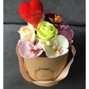 Flower Box Pachnący Mydlany Bukiet MIX