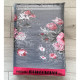 Komplet Pościeli Z Kory 100% Bawełna 220x200cm Róże