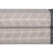 Ręczniki Tureckie Grube Komplet 2 Sztuki Beżowy