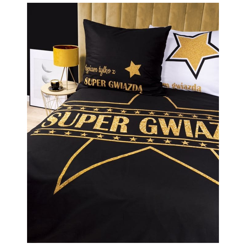 Pościel Holland 100% Bawełna 160x200 3cz Super Gwiazda