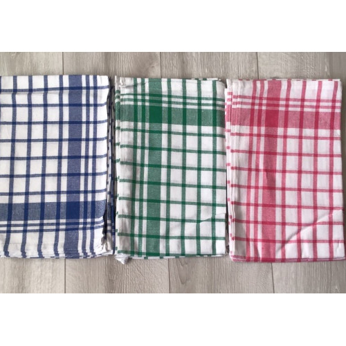 Ścierki Kuchenne Gładkie 100% Bawełna Zestaw 12 Sztuk