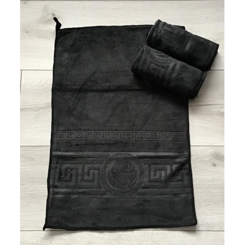 Ręcznik z mikrofibry 35x50cm Czarny Grek