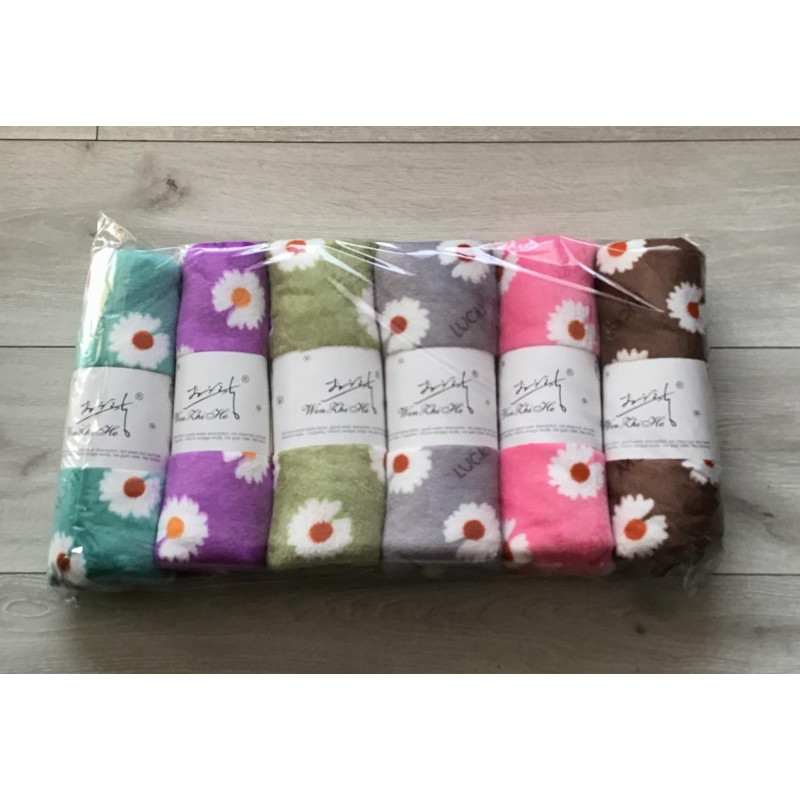 Komplet 6szt Ręczników Kąpielowych Mikrofibra 70x140cm