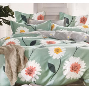 Pościel 220x200 Dwustronna Bawełna Satynowa Collection World Kwiaty