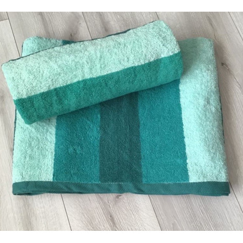 Ręcznik gruby frotte 100% Bawełny Pasy