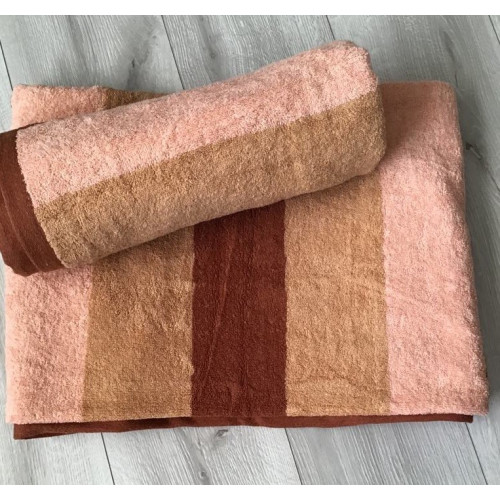 Ręcznik Gruby Frotte 100% Bawełny Pasy