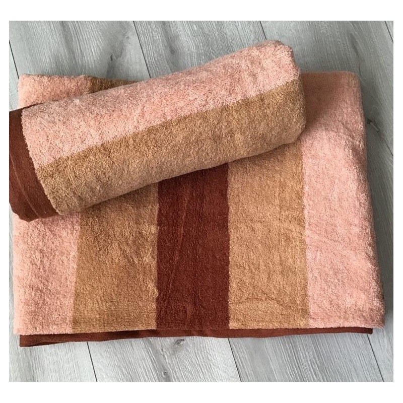 Ręcznik Gruby Frotte 100% Bawełny Pasy