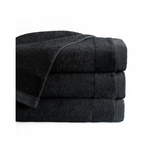 Ręcznik Bawełniany Frotte VITO Detexpol 550g Jet Black