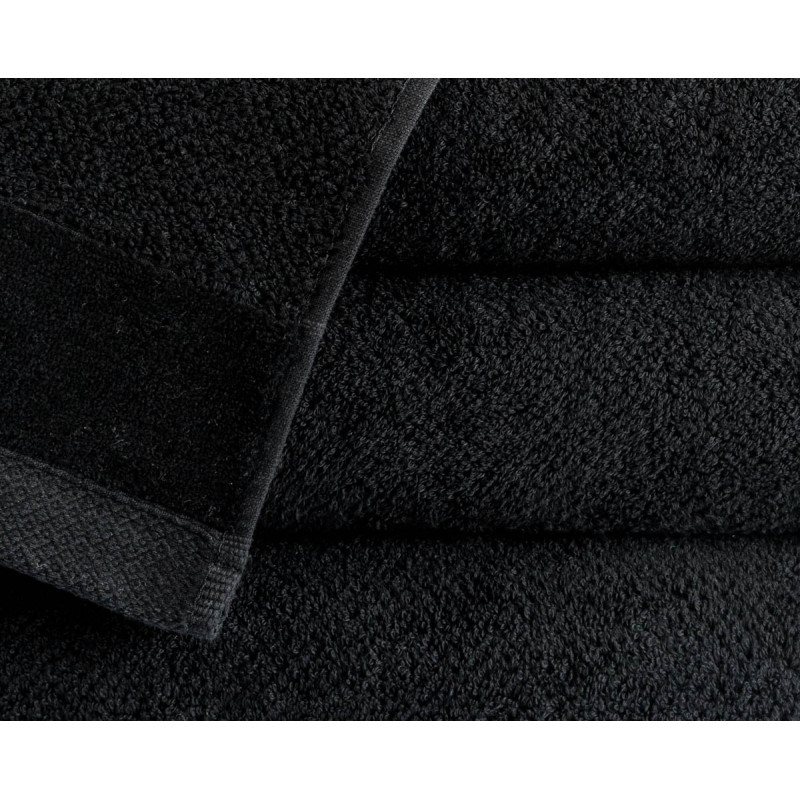 Ręcznik Bawełniany Frotte VITO Detexpol 550g Jet Black