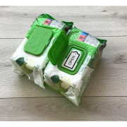 Chusteczki Nawilżane Sleepy 120szt Zielone Jabłuszko