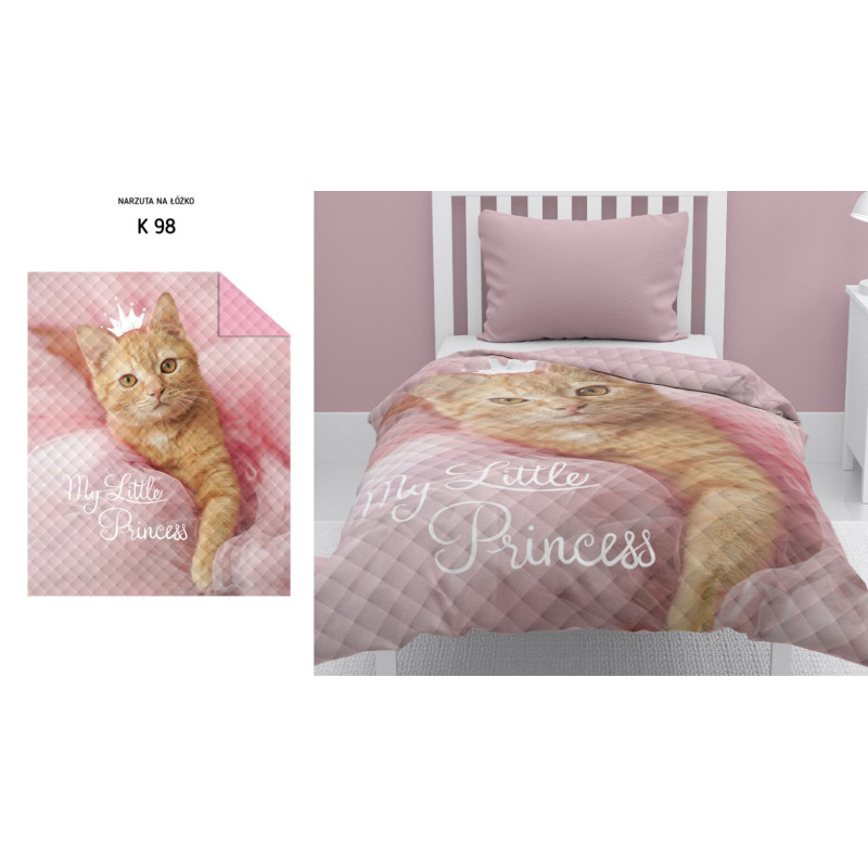 Narzuta Młodzieżowa Kot 170x210cm Detexpol