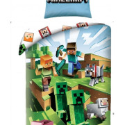 Pościel Bawełniana Licencyjna 160/200 2częściowa Minecraft