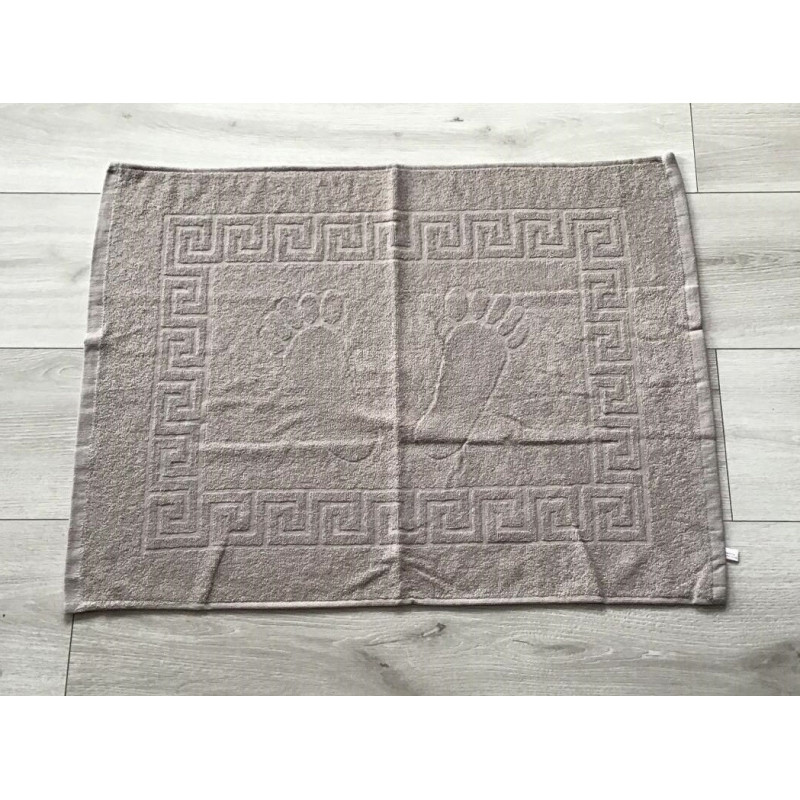 Ręcznik Dywanik Łazienkowy Stopki 50x70 Beżowy