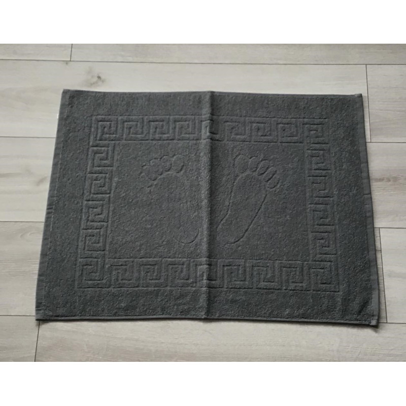 Ręcznik Dywanik Łazienkowy Stopki 50x70 Szary